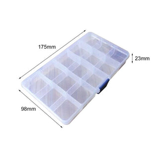 15 Grid Creative Storage Box With removable dividers - Combat Miniatures