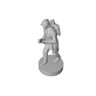 1/72 3D Printed WW1 French Infantry (x10) - Combat Miniatures