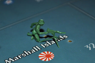 1/72 Italeri WWII Japanese Machine Gunner - Combat Miniatures
