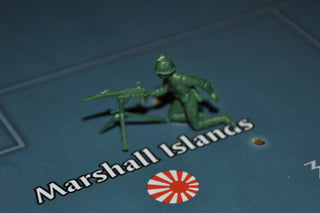 1/72 Italeri WWII Japanese Machine Gunner - Combat Miniatures