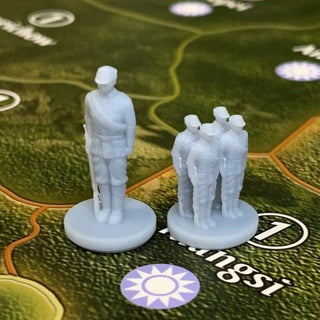 1/72 Scale 3D Printed WW2 Chinese Infantry (x15) - Combat Miniatures