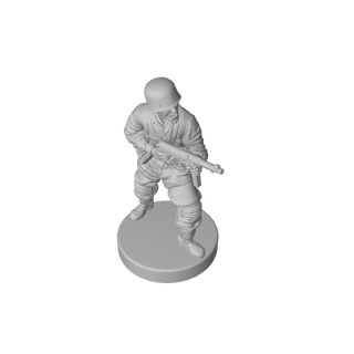 1/72 Scale 3D Printed WW2 German Airborne (x10) - Combat Miniatures
