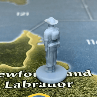 1/72 Single 3D Printed ANZAC Infantry - Combat Miniatures