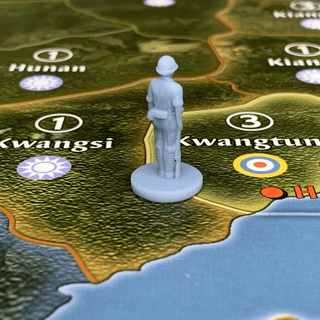 1/72 Single 3D Printed Japanese Infantry with Helmet - Combat Miniatures