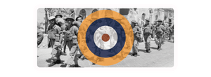 WW2 UK Combat Label (2" x 5")