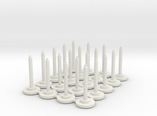 26mm Tall Flight Stands (x20) - Combat Miniatures