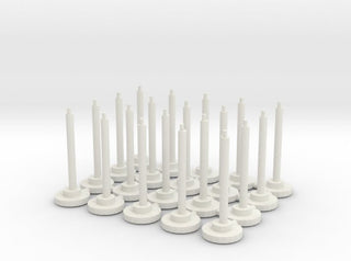 32mm Tall Flight Stands (x20) - Combat Miniatures