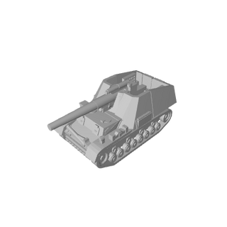 3D Printed 1/285 Hummel SPA (x10) - Combat Miniatures