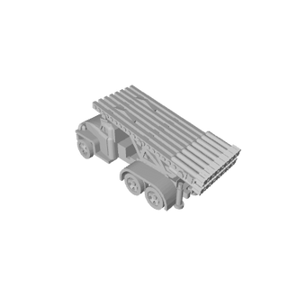 3D Printed 1/285 Katyusha Rocket Launcher (x10) - Combat Miniatures