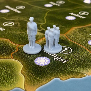 3D Printed 1/72 Chinese Infantry & Cavalry Bundle - Combat Miniatures