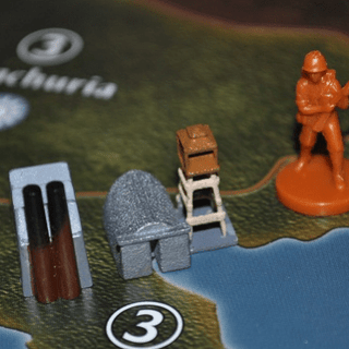 3D Printed Air Hanger w/ Tower (x30) - Combat Miniatures