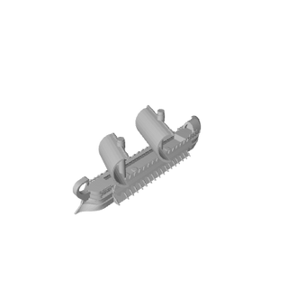 3D Printed Ancient Trireme (x10) - Combat Miniatures