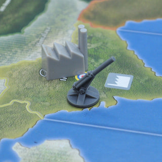 3D Printed Anti Aircraft Gun (x15) - Combat Miniatures