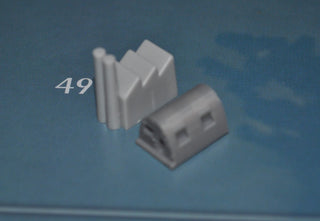 3D Printed Army Barracks/Hospital/Recruitment Center (x5) - Combat Miniatures