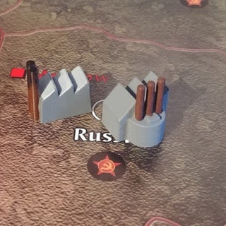 3D Printed Axis & Allies Industrial Complex (x15) - Combat Miniatures