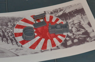 3D Printed Axis Capitals/Victory City Set - Combat Miniatures