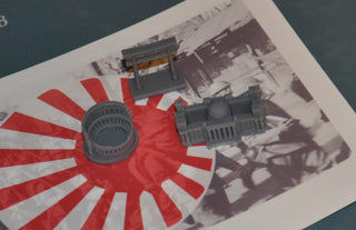 3D Printed Axis Capitals/Victory City Set - Combat Miniatures