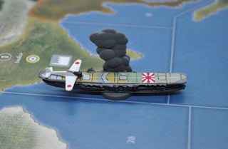 3D Printed Black, Gray or White Cloud Damage Marker (x1) - Combat Miniatures