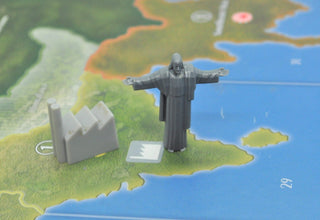 3D Printed Christ the Redeemer, Rio De Janeiro Statue (x1) - Combat Miniatures