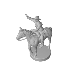 3D Printed Confederate Cavalry (x10) - Combat Miniatures