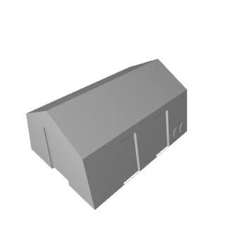 3D Printed Military Tent (x10) - Combat Miniatures