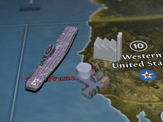 3D Printed Naval Base (x10) - Combat Miniatures