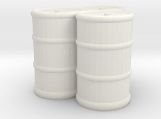 3D Printed Oil Barrels (x5) - Combat Miniatures