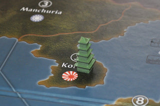 3D Printed Tiered Pagoda Asian Tower Victory City Marker (x1) - Combat Miniatures