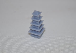 3D Printed Tiered Pagoda Asian Tower Victory City Marker (x1) - Combat Miniatures