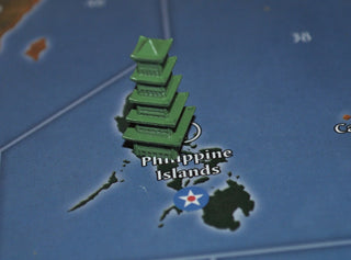 3D Printed Tiered Pagoda Asian Tower Victory City Marker (x1) - Combat Miniatures