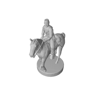 3D Printed Union Cavalry (x10) - Combat Miniatures