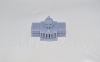 3D Printed US Capital Building Victory City Marker(x1) - Combat Miniatures