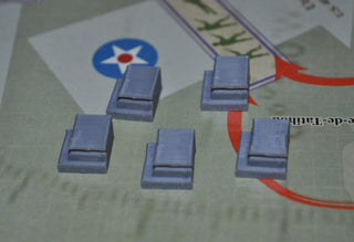 3D Printed Utah Beach Block House (x5) - Combat Miniatures