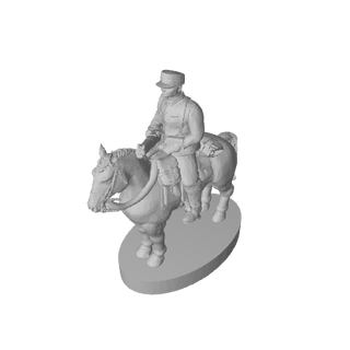 3D Printed WW1 Chinese Cavalry (x10) - Combat Miniatures