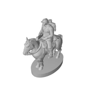 3D Printed WW1 French Cavalry (x10) - Combat Miniatures