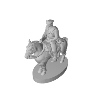 3D Printed WW1 Russian Cavalry (x10) - Combat Miniatures