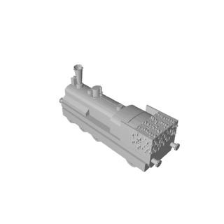 3D Printed WW2 Armored Train (x10) - Combat Miniatures