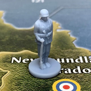 3D Printed WW2 German Rifleman (x10) - Combat Miniatures