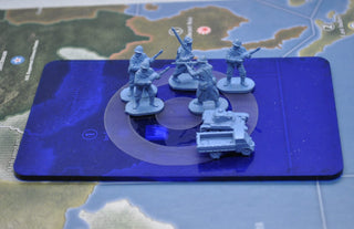 3"x5" Acrylic French National Production Tray - Combat Miniatures
