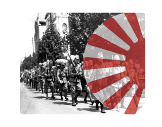 4.5" x 5.5" Japanese Combat Label - Combat Miniatures