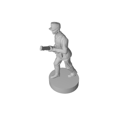 3D Printed WW1 Chiniese Infantry (x10)