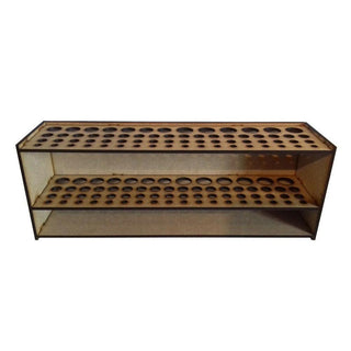 67 Hole Multifunctional Paint Brush Holder/ Storage Rack Organizer - Combat Miniatures