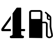 6pc "Do It Yourself" 16mm Six Sided Fuel/Movement Dice - Combat Miniatures