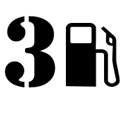 6pc "Do It Yourself" 16mm Six Sided Fuel/Movement Dice - Combat Miniatures