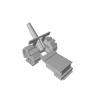 3D Printed WW1 Howitzer (x10)