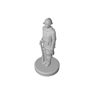 1/72 3D Printed WW2 French Infantry (x10)