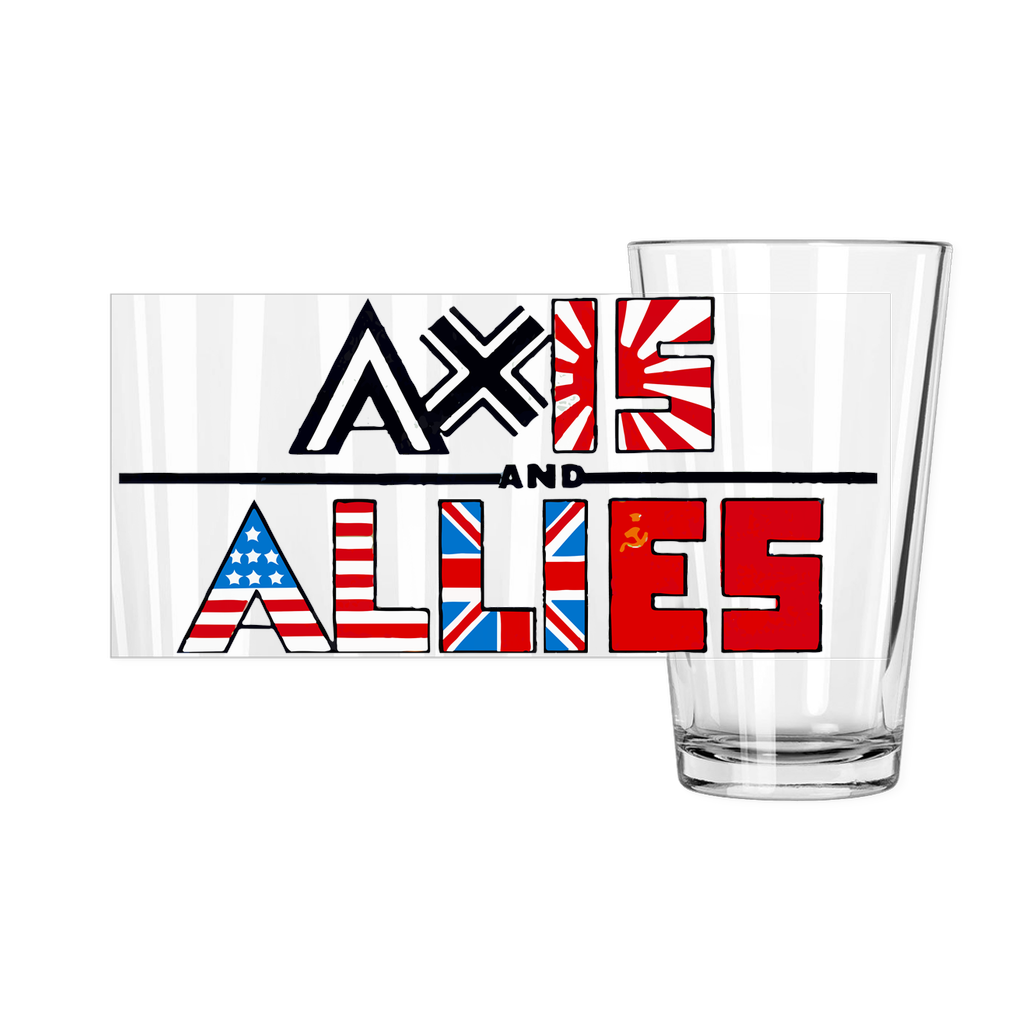 Axis & Allies Pint Glasses