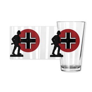 Axis & Allies German Roundel Pint Glass