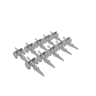 Italian Obice M75/18 Howitzer (x10)