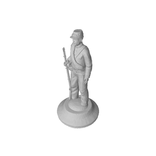 1/72 Scale 3D Printed Confederate Soldier
